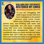 kedi gum care toothpaste reviews