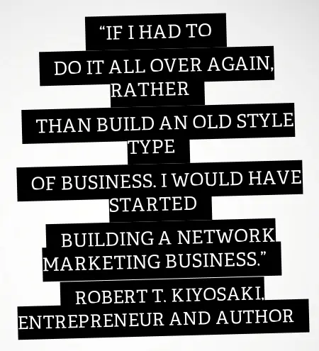 benefits of network marketing business