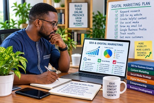 Nigerian-entrepreneur-using-SEO-and-digital-marketing-to-grow-a-business