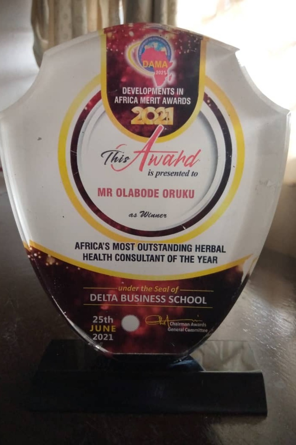 natural health award