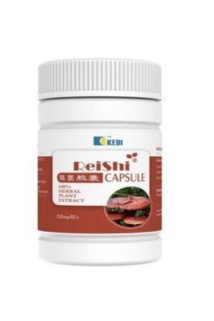 Kedi Reishi Capsules are offered as a general herbal wellness product. Kedi Reishi herbal capsules