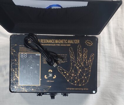 quantum resonance magnetic body analyzer