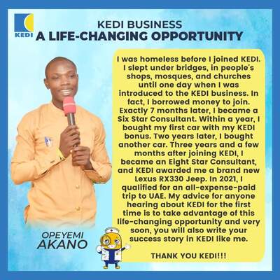 Testimony Adeyemi Akano